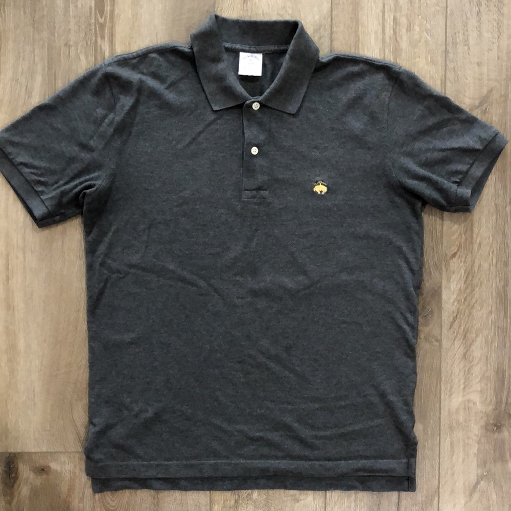 BROOKS BROTHERS 100% Cotton Performance Slim Fit Polo Shirt